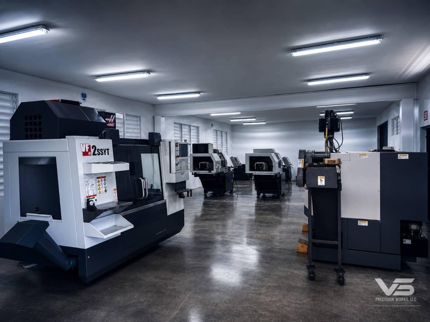 CNC Shop Floor — HAAS / Turning / Milling