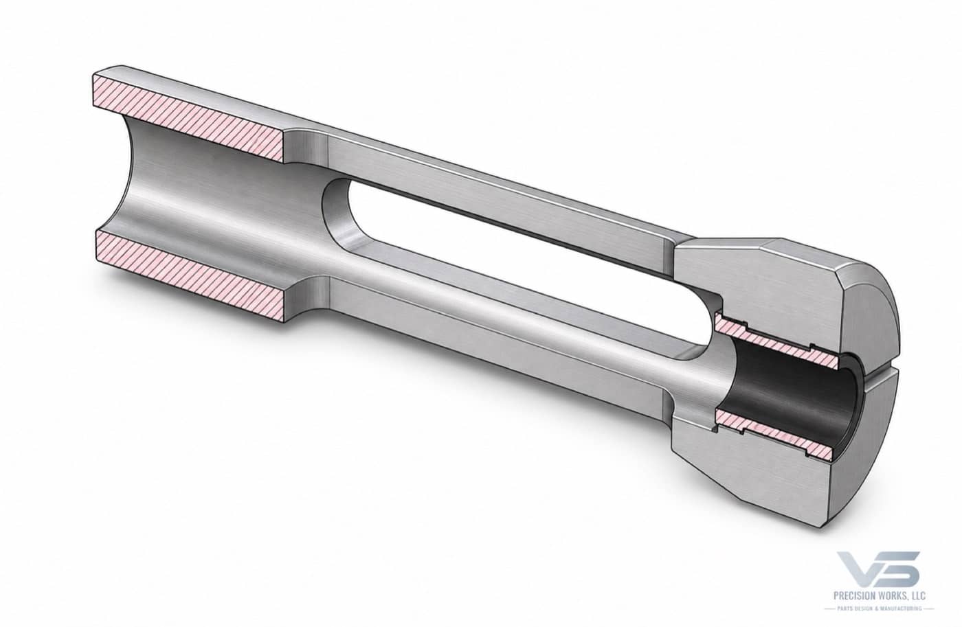 Collet with Vulcanization Rubber Insert — Stainless / Tool Steel