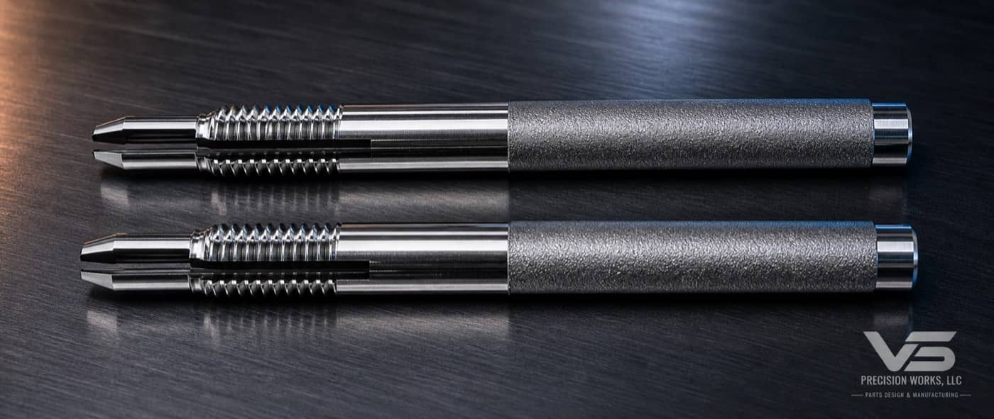 SS Custom Pin Vise — Stainless Steel